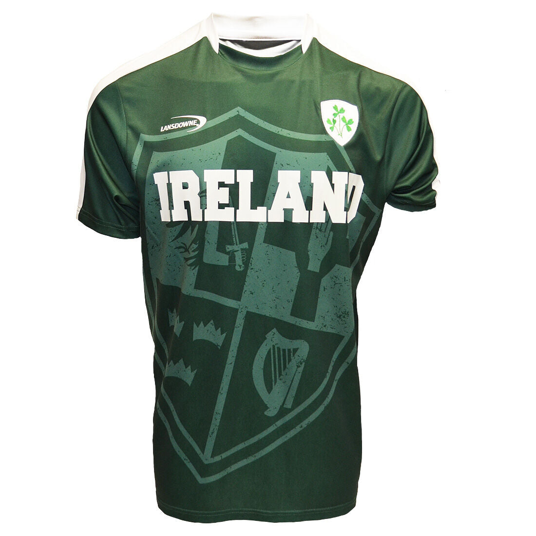 Lansdowne Ireland Shamrock Sprig Design Performance Top