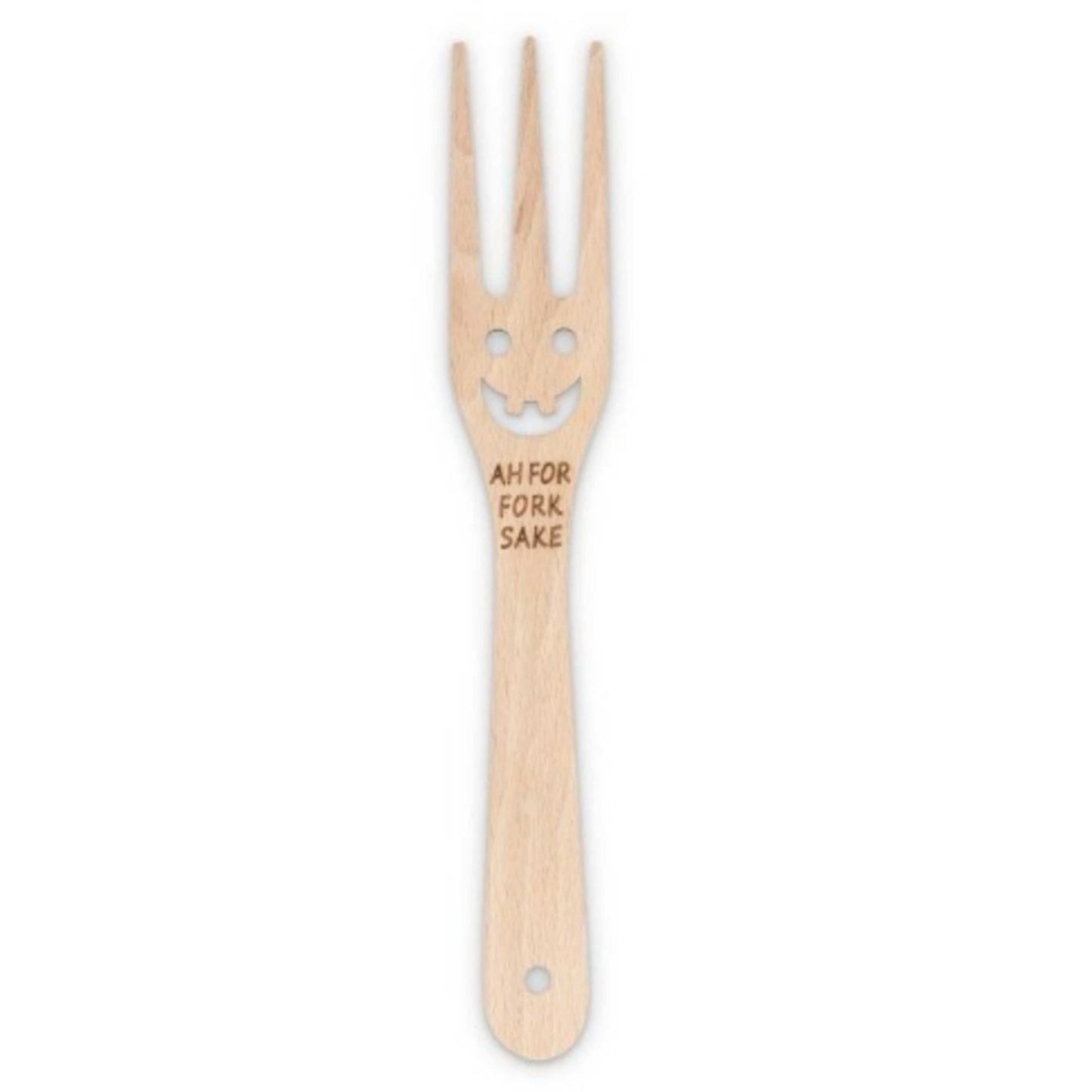 Unique Oak Ah For Fork Sake Hand Crafted Wooden Fork Souveneir