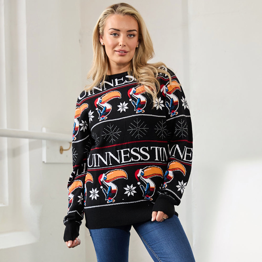 Guinness Toucan Christmas Sweater