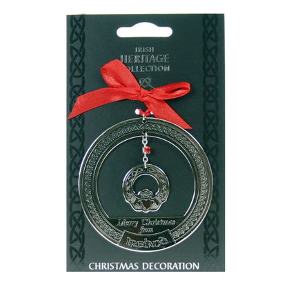 Irish Heritage Christmas Decoration Claddagh