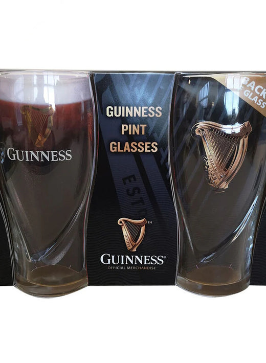 Guinness 2 Pack Pint Glass Set