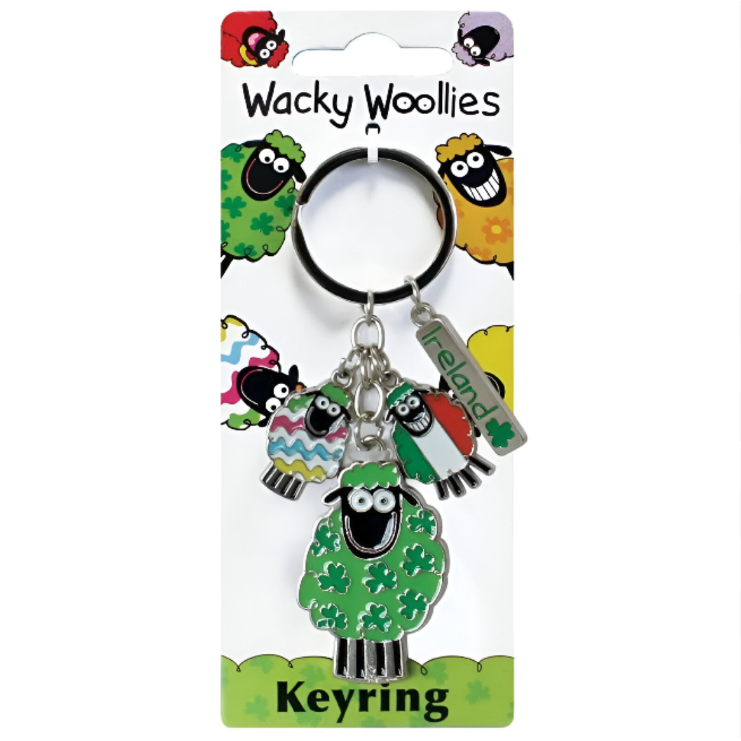Wacky Woolies Charm Keychain