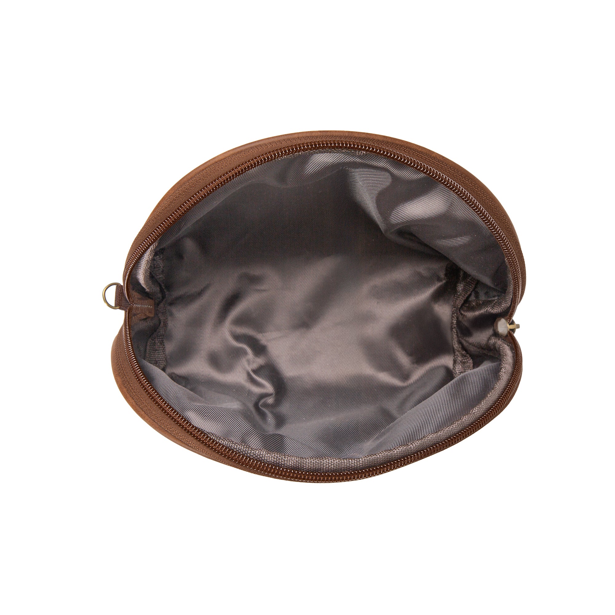 Celtic Crafts Ireland Brown Leather Wash Bag 
