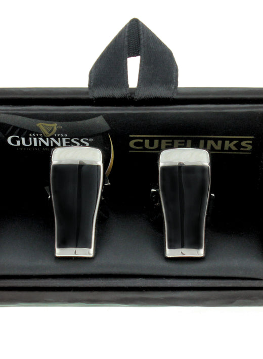 Guinness 3d Cufflinks Pint Design