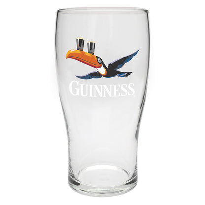 Guinness Flying Toucan 568ml Pint Glass