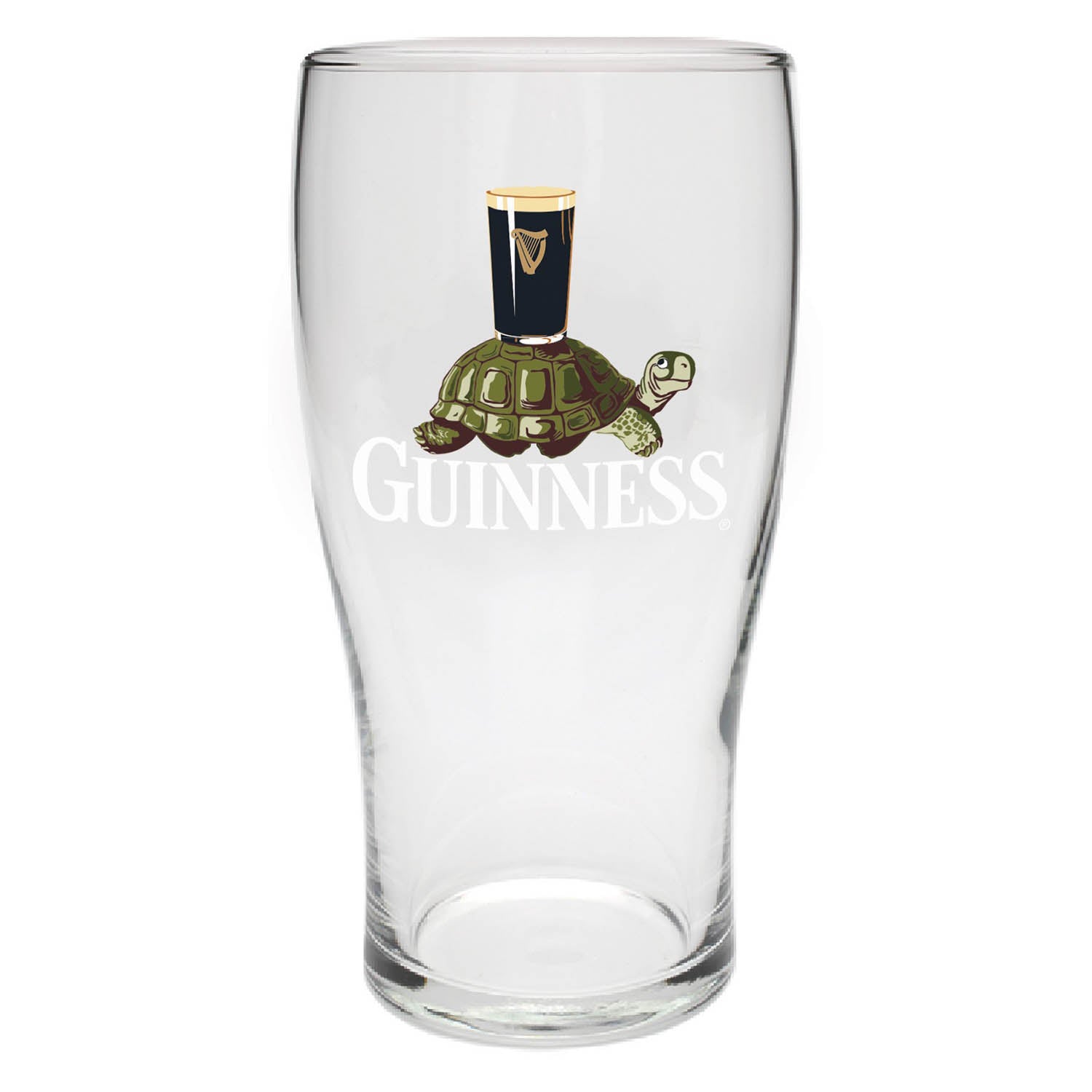 Guinness Tortoise 568ml Pint Glass
