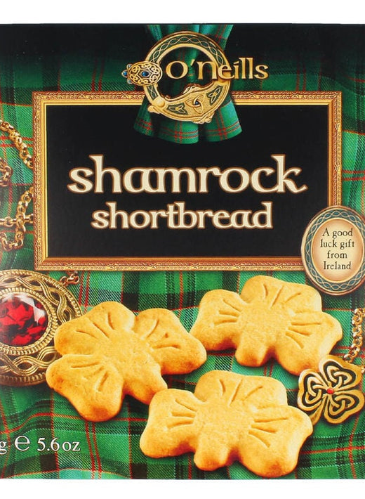 O'neill's Shamrock Shaped Shortbread 160g