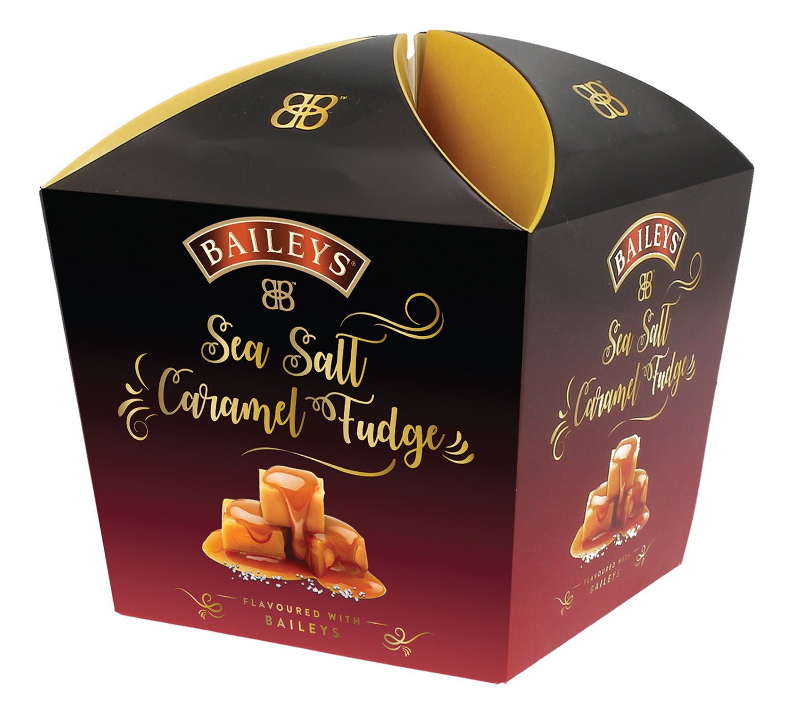 Baileys Luxury Sea Salt Caramel Fudge Crown Box