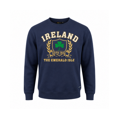 Ireland Celtic Lucky Navy Unisex Sweatshirt