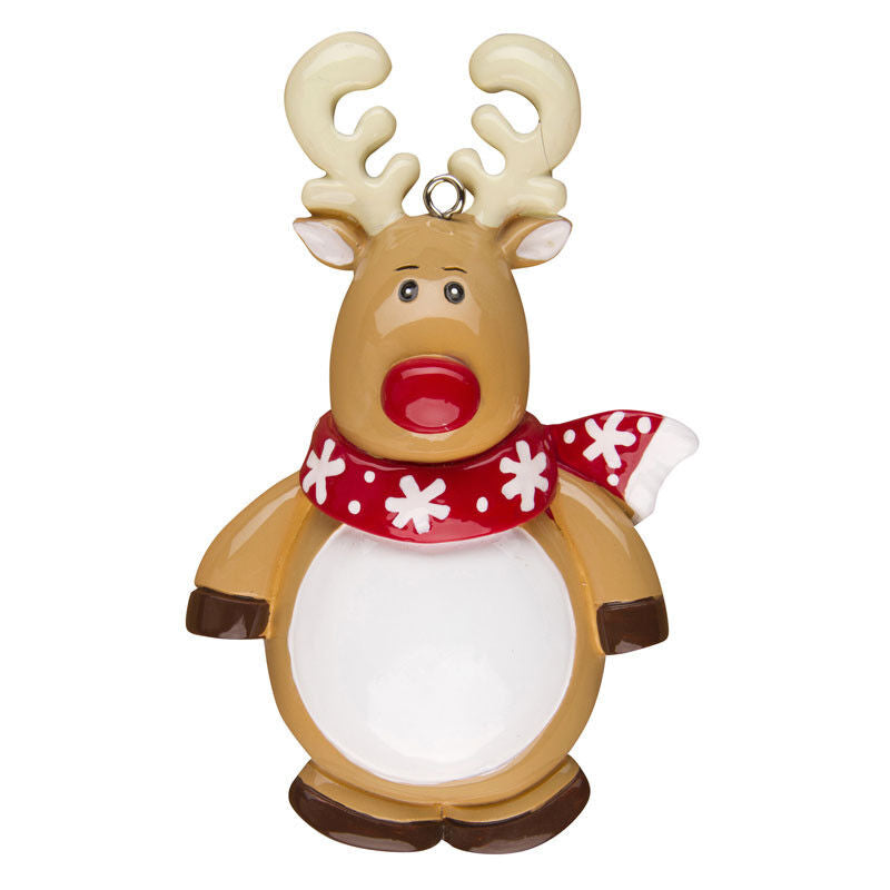Reindeer Personalised Christmas Decoration