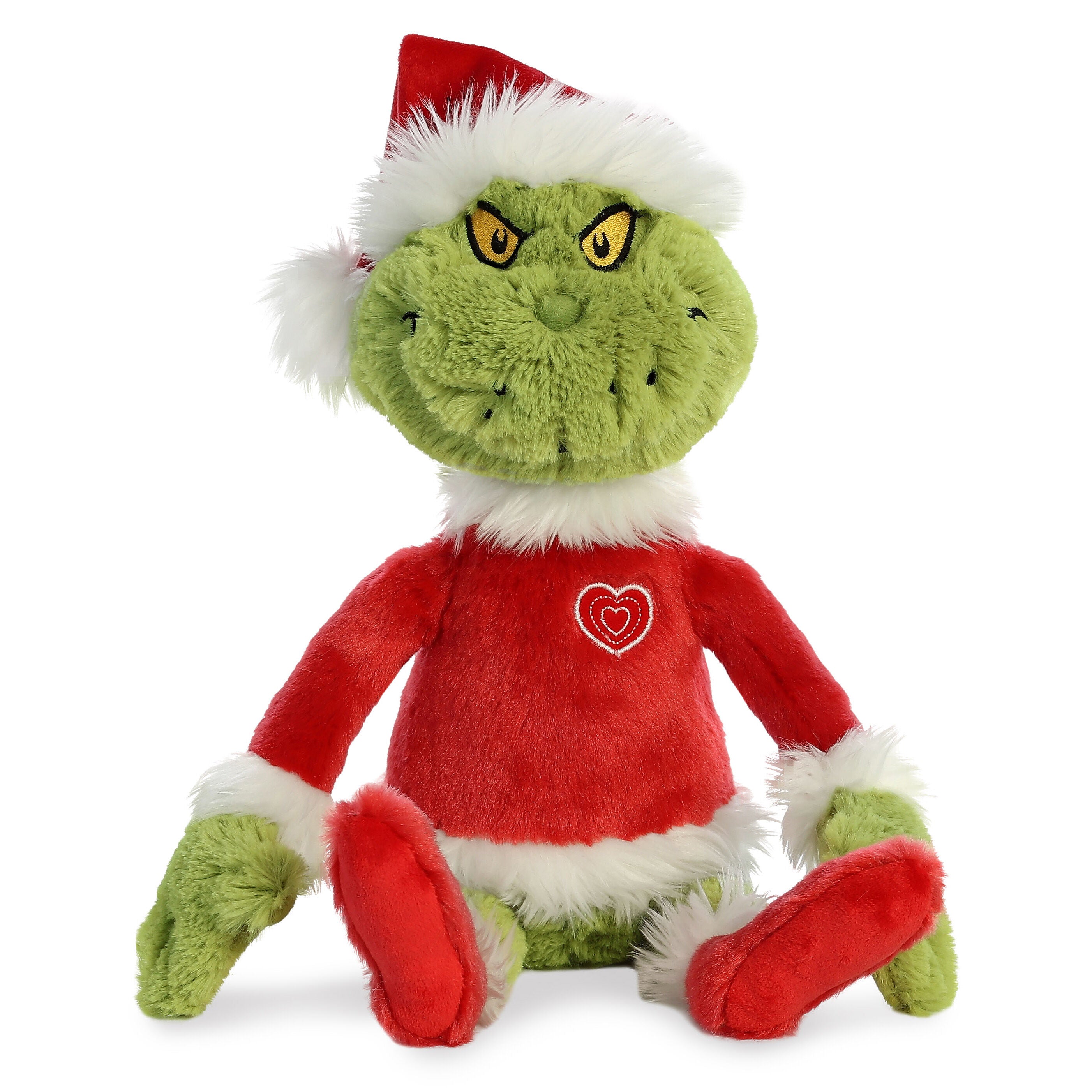 Christmas Santa Grinch Soft Toy 