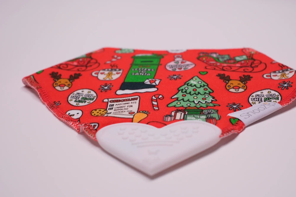 Signature Christmas Teething Bib 