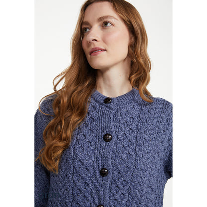 Women's Denim Aran Lumber Jacket