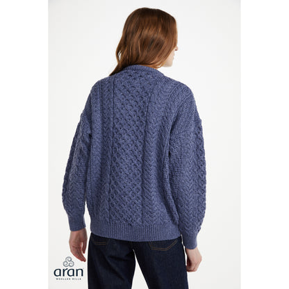 Women's Denim Aran Lumber Jacket