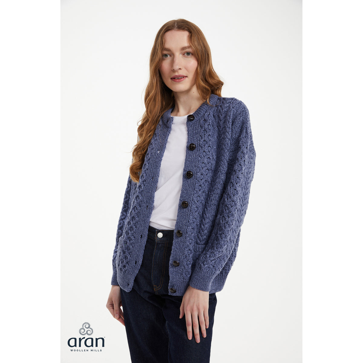 Women's Denim Aran Lumber Jacket