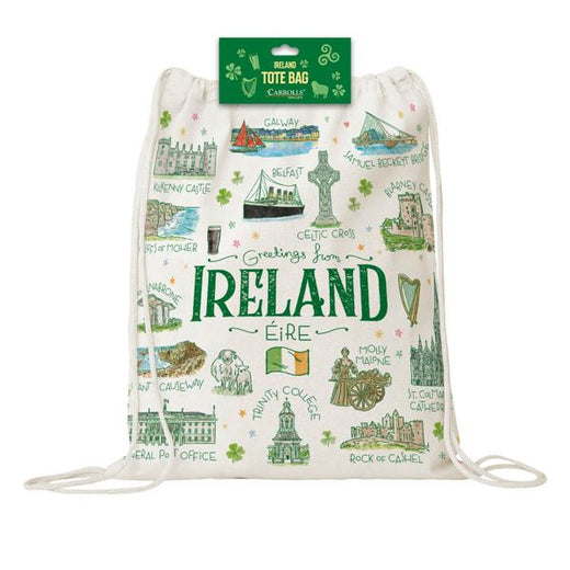 Ireland Drawstring Cloth Backpack