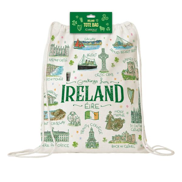 Ireland Drawstring Cloth Backpack