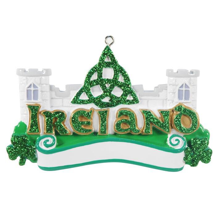 Ireland Personalised Christmas Decoration