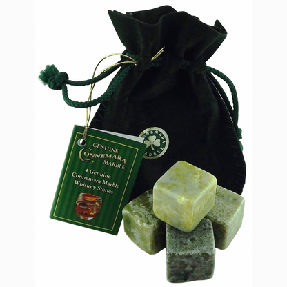Connemara Marble Set Of 4 Whiskey Stones