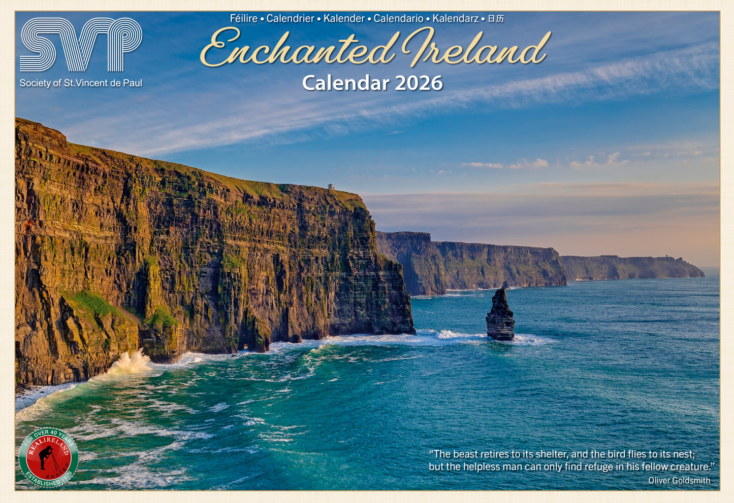 Enchanted Ireland Charity Calendar