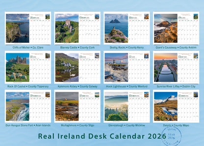 Real Ireland Desk Calendar