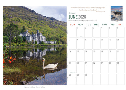 Real Ireland Desk Calendar