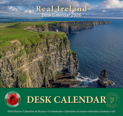 Real Ireland Desk Calendar