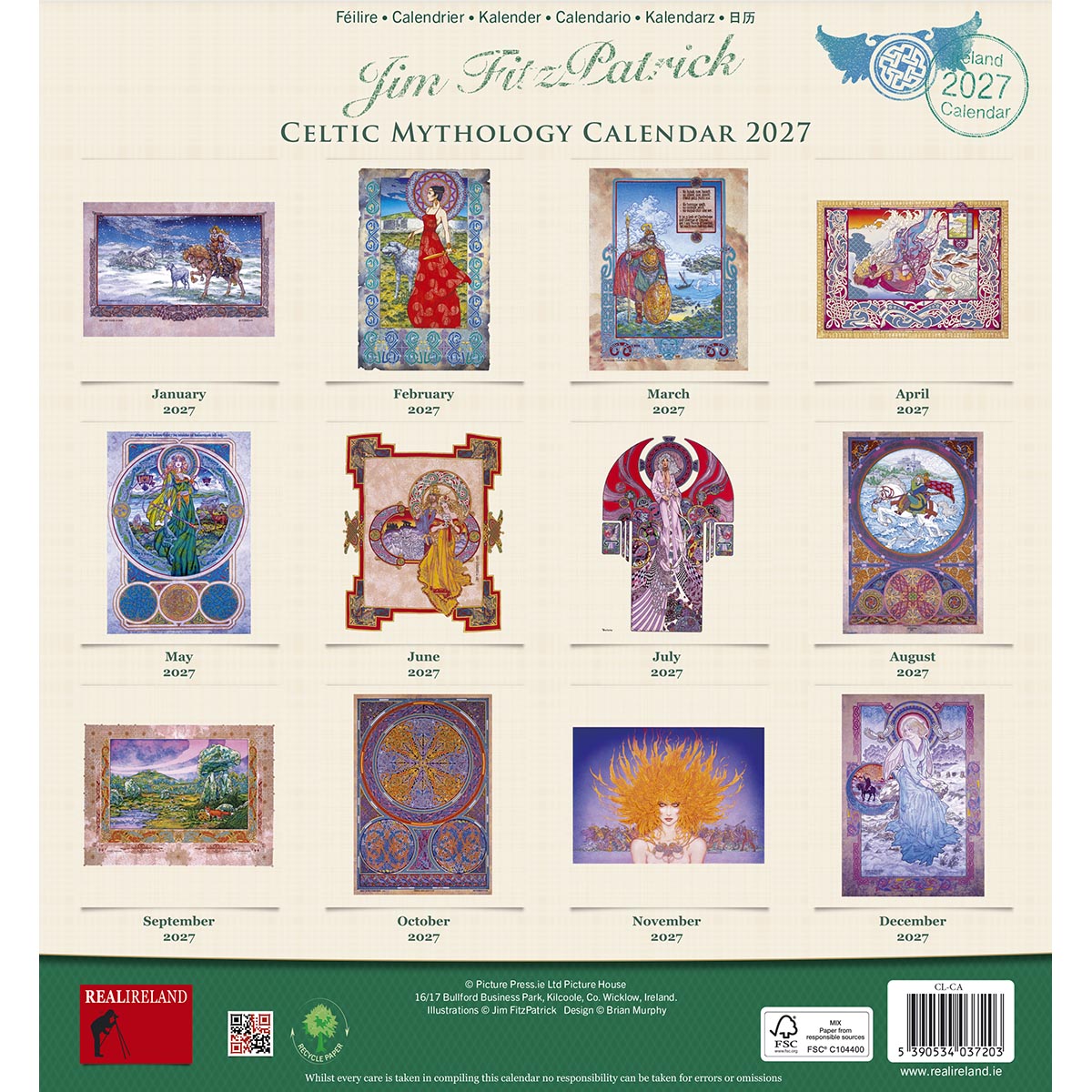 Large Celtic Mythology 2027 – Carrolls Irish Gifts