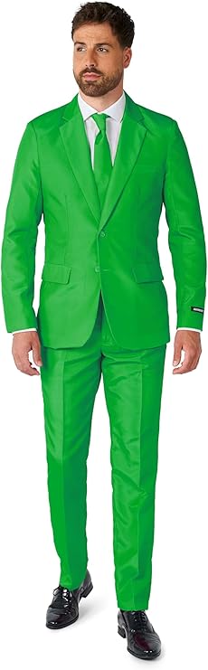 St. Patrick's Day Green Shamrock Suit