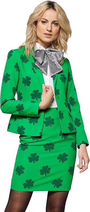 Ladies St. Patrick's Day Shamrock Suit
