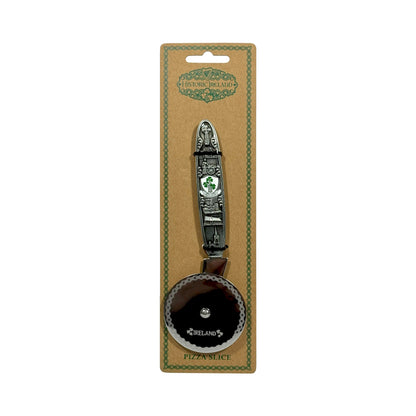 Irish Heritage Pizza Cutter With Ireland Design