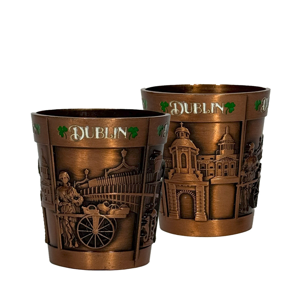 Carrolls Dublin Metal Shot Glass 