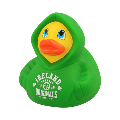 Ireland Green Hoodie Rubber Duck