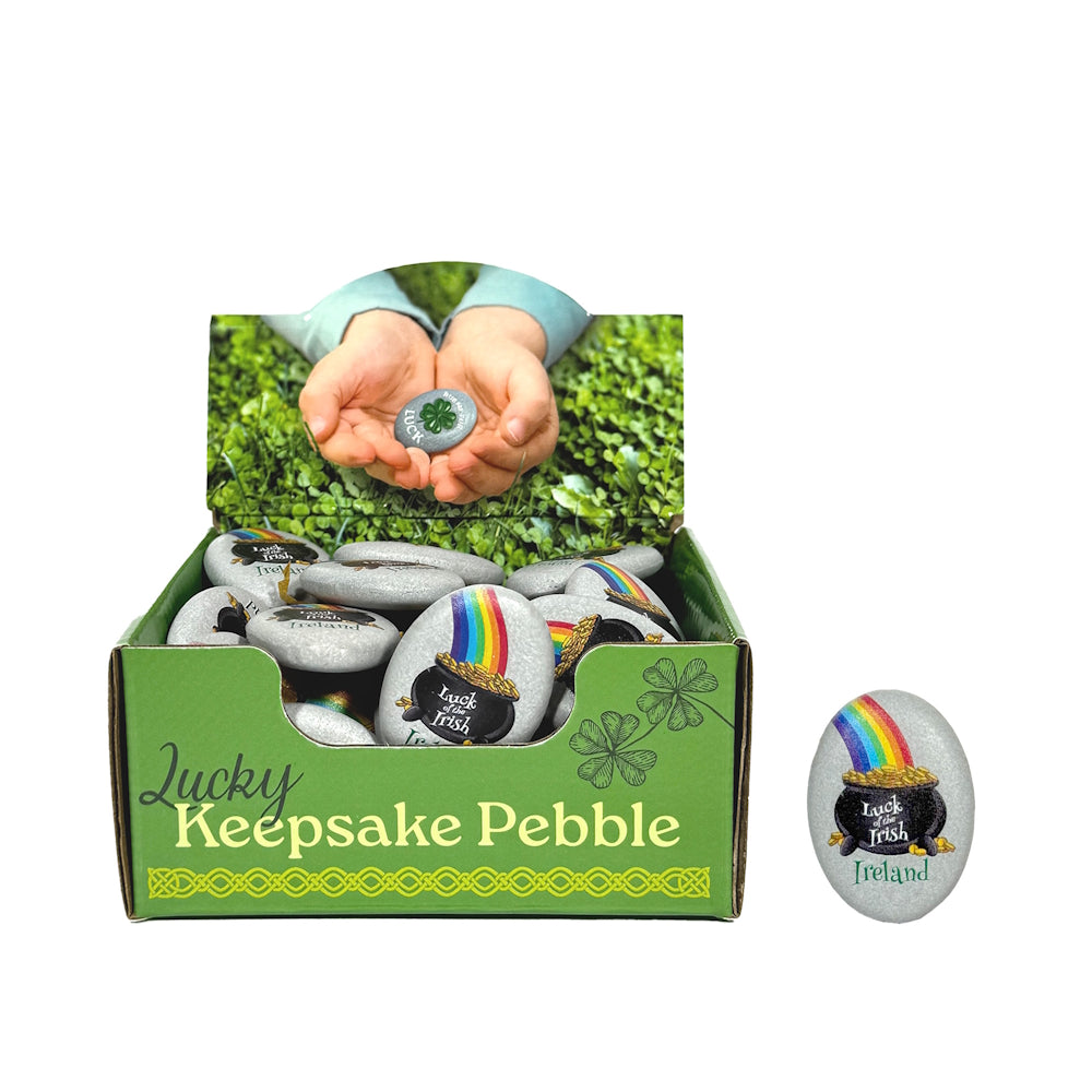 Luck Of Irish Pot Of Gold Irish Keepsake 