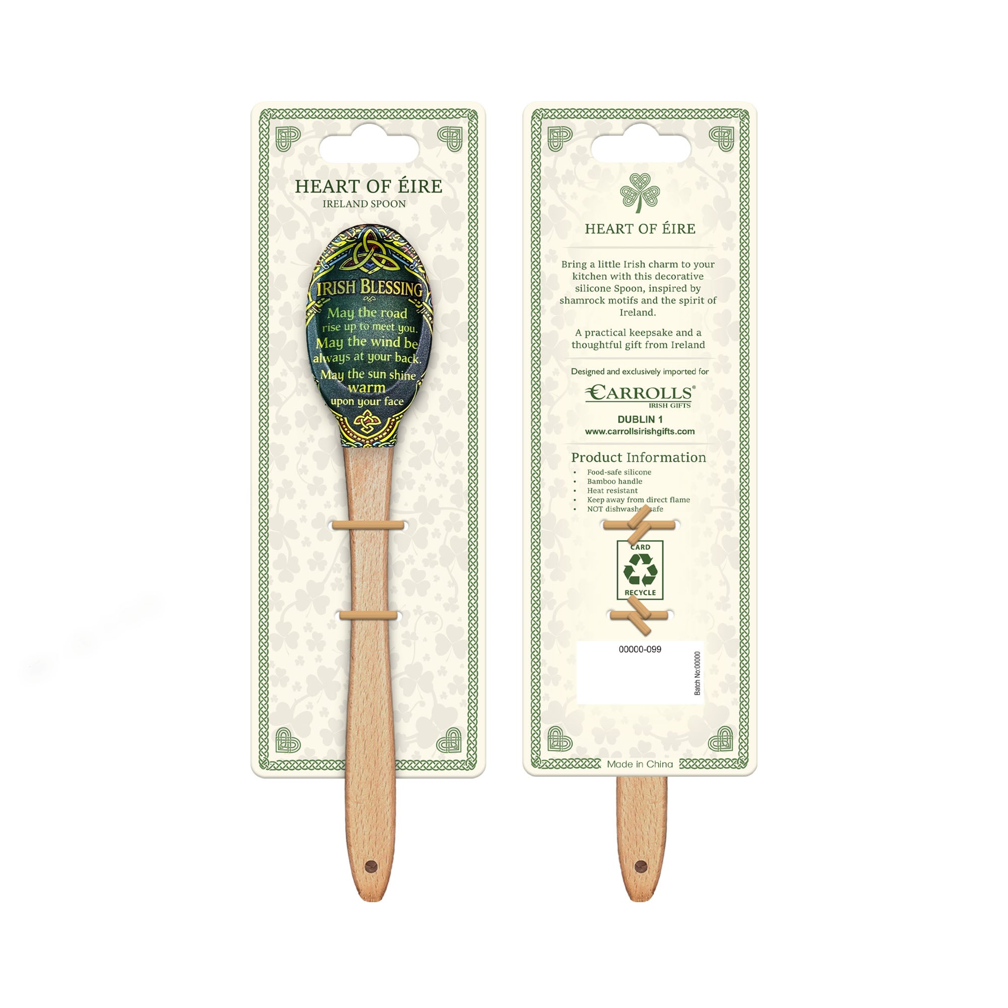 Irish Blessing Silicone Spoon