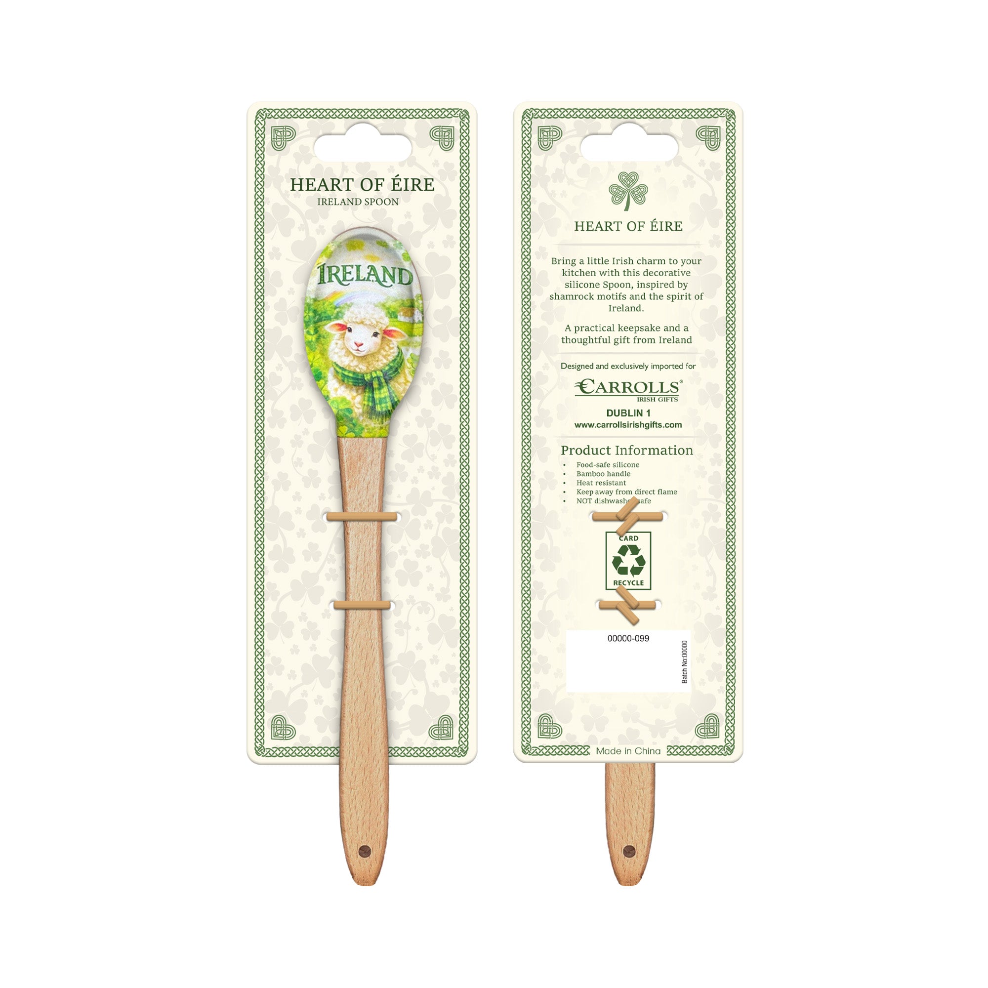 Ireland Sheep Silicone Spoon