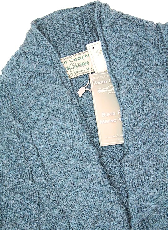 Women's Edge to Edge Cardigan Teal Coat