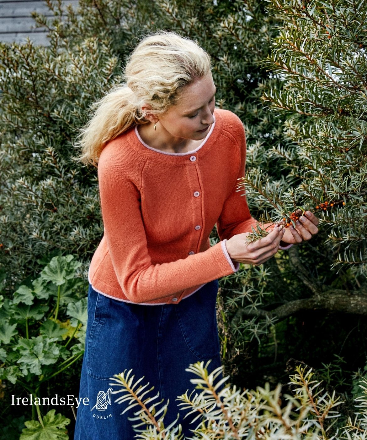 Ladies Killiney Coral Cardigan