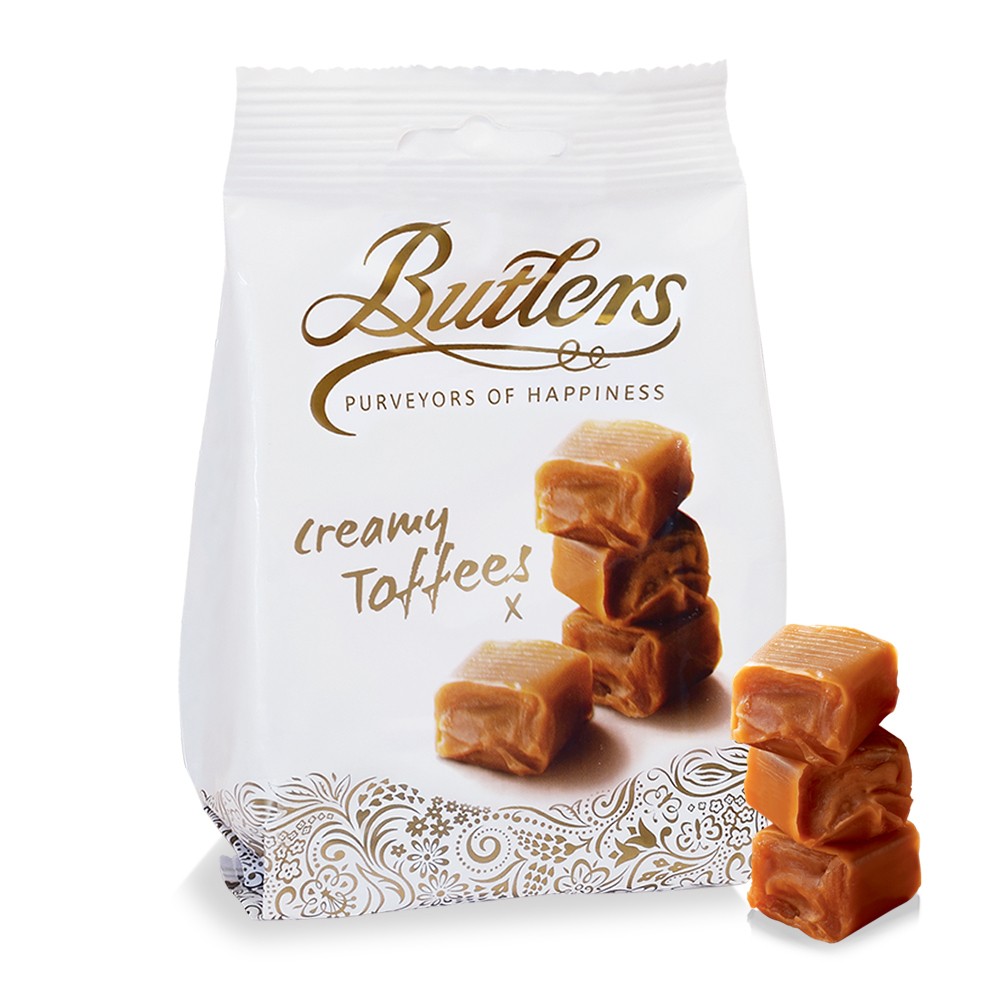 Butlers Creamy Toffee Bag 125g