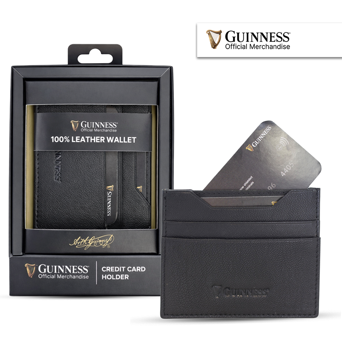 Guinness Credit Card Holder Slip Wallet 