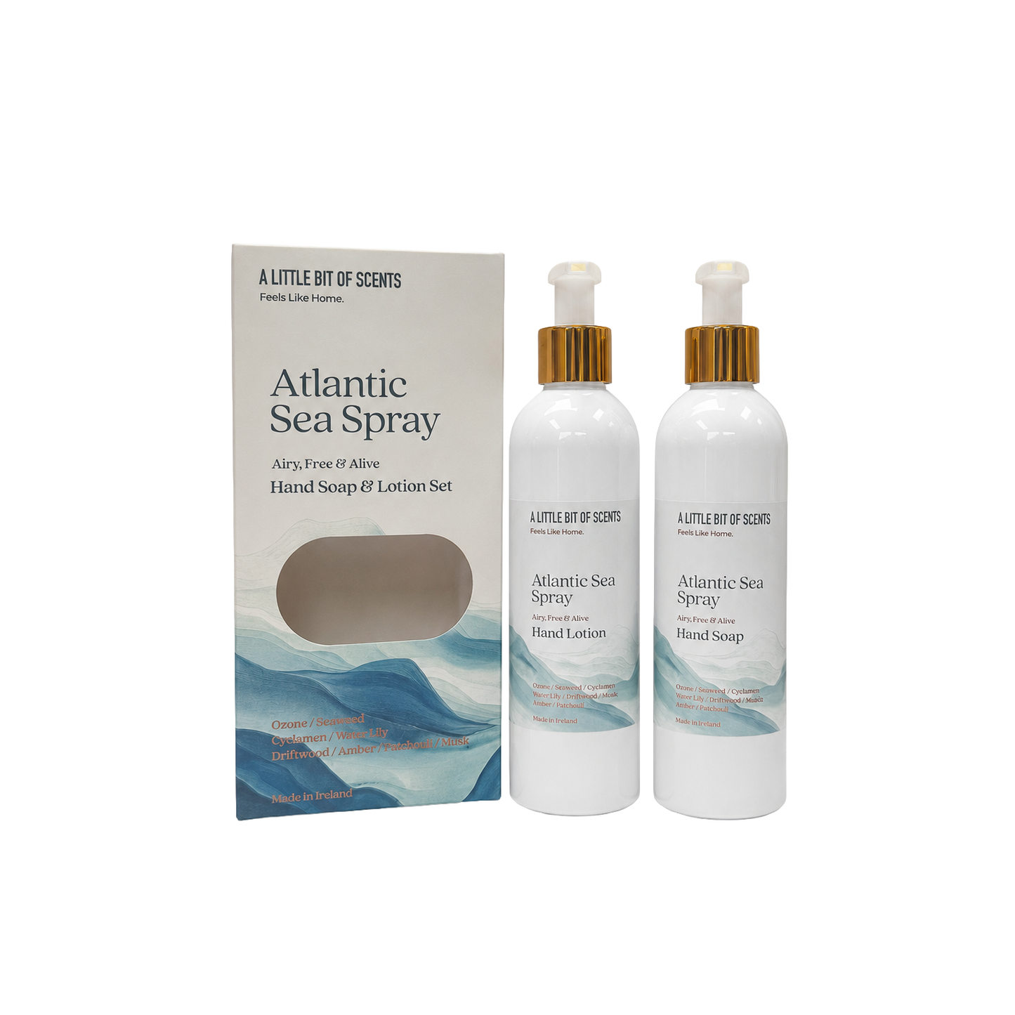 Atlantic Sea Spray Hand Wash Set