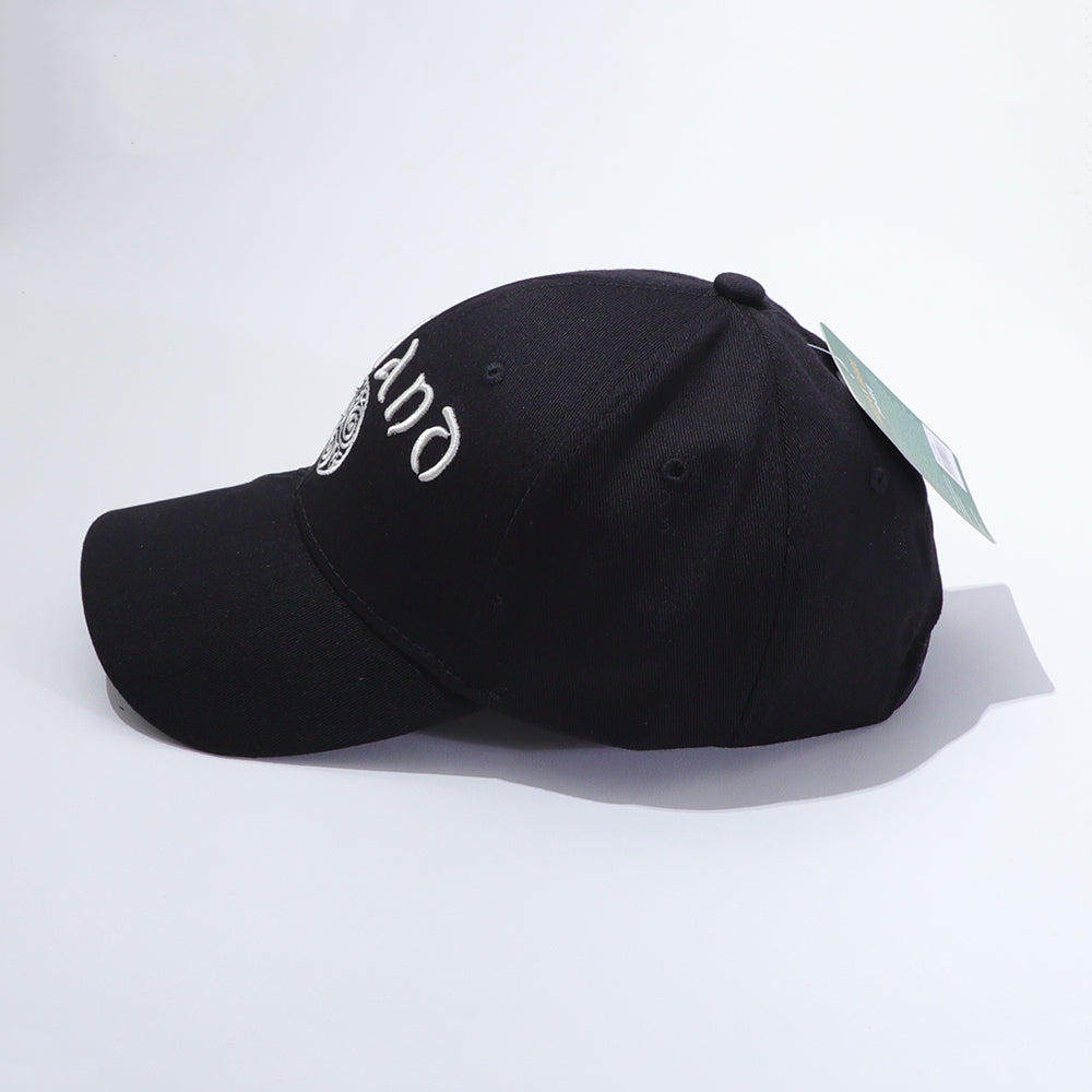 Mens Celtic Ireland Black Baseball Cap 