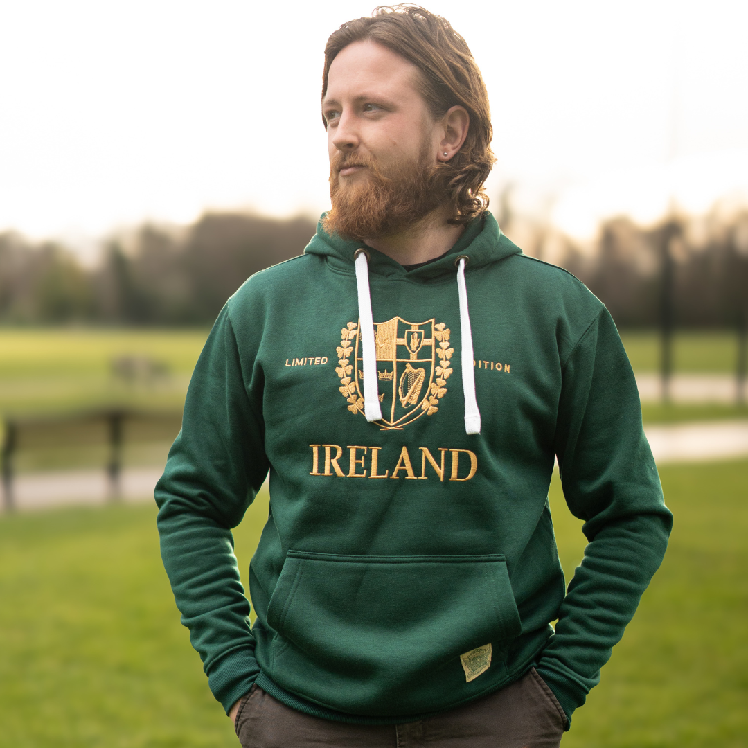 Unisex 4 Provinces Ireland Green Hoodie