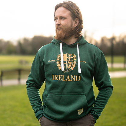 Unisex 4 Provinces Ireland Green Hoodie