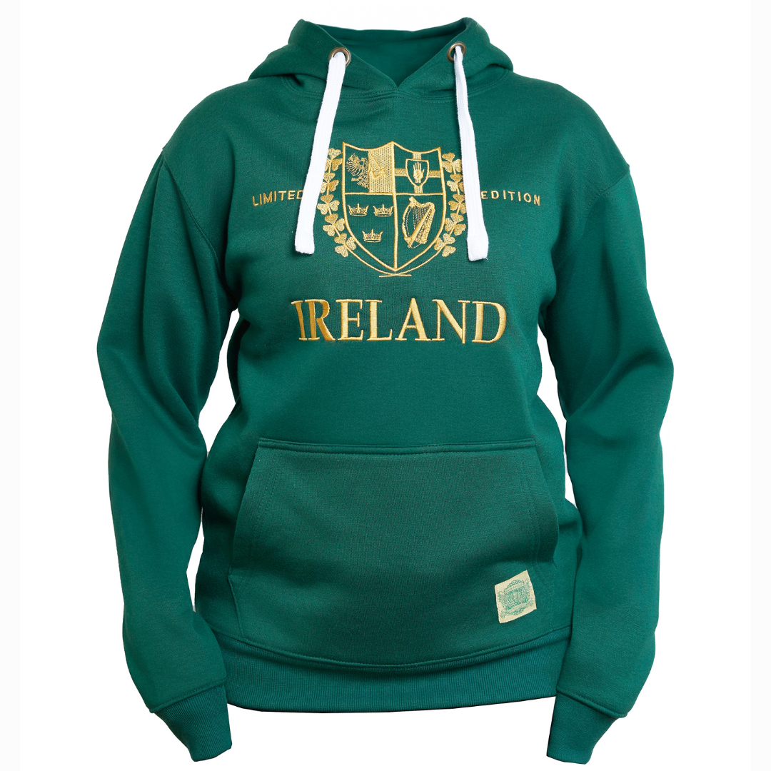 Unisex 4 Provinces Ireland Green Hoodie 