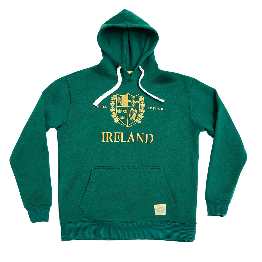 Unisex 4 Provinces Ireland Green Hoodie