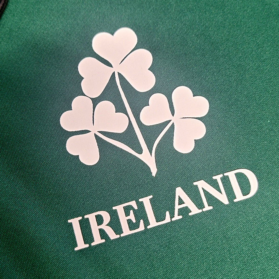 Ireland Green and Black Men’s Performance Polo Shirt