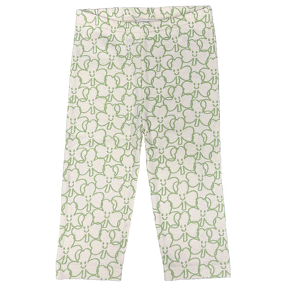 Shamrock Cream All Over Print Baby Leggings