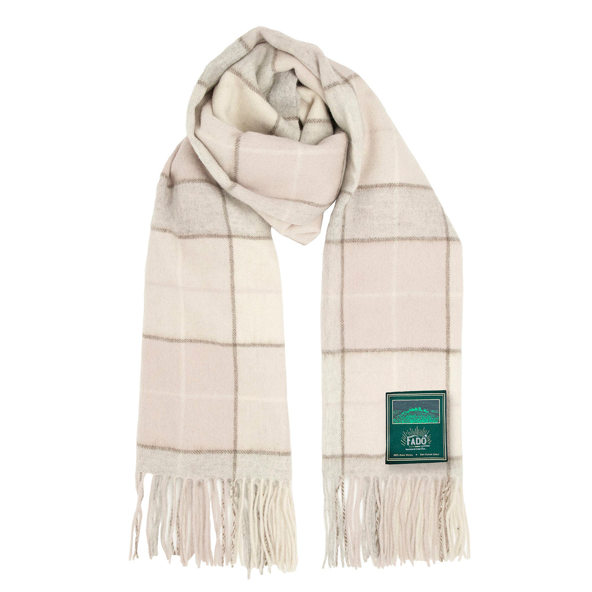 Heritage Traditions Tartan Woollen Scarf – Natural Design