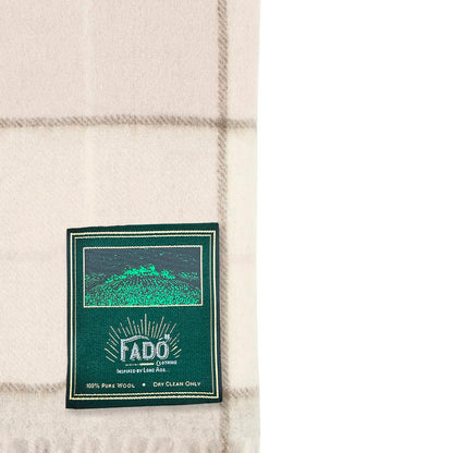 Heritage Traditions Tartan Woollen Scarf – Natural Design